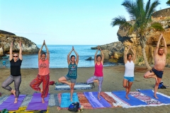 Yoga en la playa Tenerife
