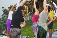 Yoga en el jardín Tenerife